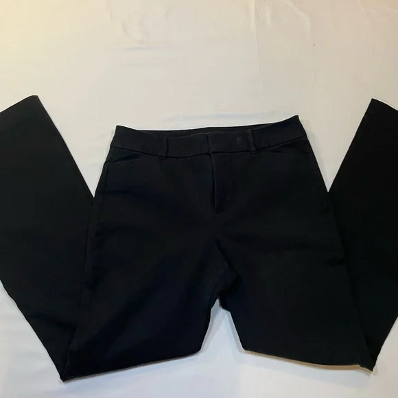 Old Navy Black Women's Pixie Flare High Rise Trousers, Sz 10 - Picture 9 of 11